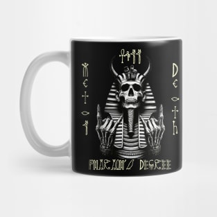 Sinister Metalhead Pharaoh Mug